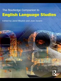 Produktbild: The Routledge Companion to English Language Studies