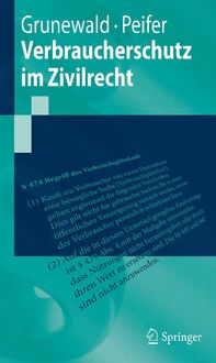 Produktbild: Verbraucherschutz im Zivilrecht