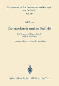 Produktbild: Das myoklonisch-astatische Petit Mal