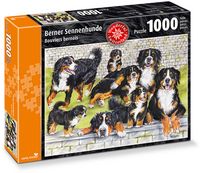 Produktbild: Puzzle Berner Sennenhunde