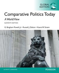 Produktbild: Comparative Politics Today: A World View, Global Edition