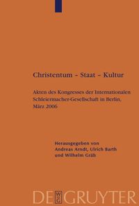 Bild vom Artikel Christentum – Staat – Kultur vom Autor Andreas Arndt
