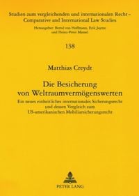 Produktbild: Die Besicherung von Weltraumverm&ouml;genswerten