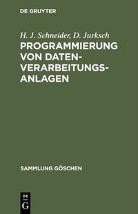 Produktbild: Programmierung von Datenverarbeitungsanlagen