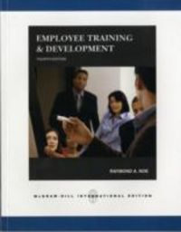 Produktbild: Employee Training and Development. Raymond A. Noe