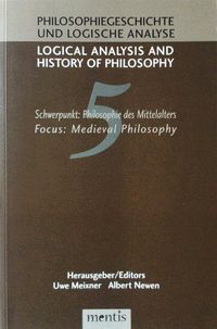 Produktbild: Schwerpunkt: Philosophie des Mittelalters / Medieval Philosophy