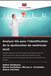 Produktbild: Analyse Gls pour l'identification de la dysfonction du ventricule droit
