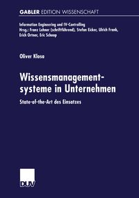 Produktbild: Wissensmanagementsysteme in Unternehmen