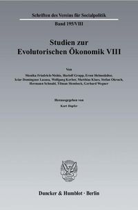 Produktbild: Studien zur Evolutorischen &Ouml;konomik VIII.