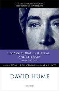Produktbild: David Hume: Essays, Moral, Political, and Literary