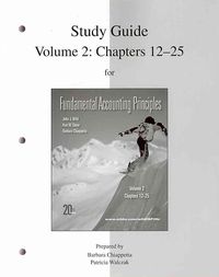 Produktbild: Fundamental Accounting Principles, Volume 2: Chapters 12-25