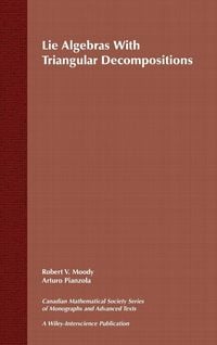 Produktbild: Lie Algebras with Triangular Decompositions