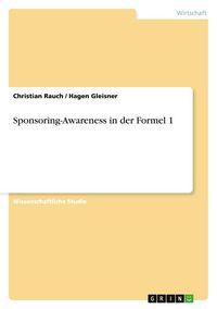 Produktbild: Sponsoring-Awareness in der Formel 1