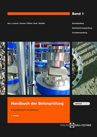 Produktbild: Handbuch der Betonpr&uuml;fung