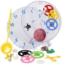 Produktbild: Techno Line Model kids clock Mechanisch Wanduhr Lernbausatz 20cm x 35mm Transparent