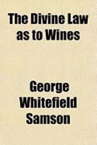 Produktbild: The Divine Law as to Wines