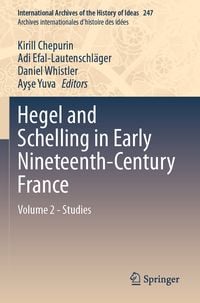 Produktbild: Hegel and Schelling in Early Nineteenth-Century France