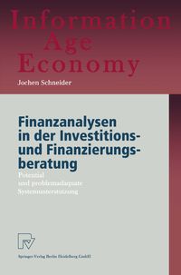 Bild vom Artikel Finanzanalysen in der Investitions- und Finanzierungsberatung vom Autor Jochen Schneider