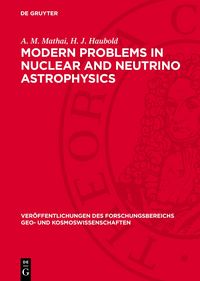 Produktbild: Modern Problems in Nuclear and Neutrino Astrophysics