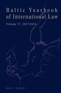 Produktbild: Baltic Yearbook of International Law, Volume 17 (2017/2018)