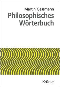 Produktbild: Philosophisches W&ouml;rterbuch