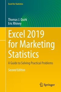 Produktbild: Excel 2019 for Marketing Statistics