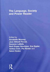 Produktbild: The Language , Society and Power Reader