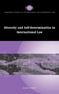 Produktbild: Diversity and Self-Determination in International Law