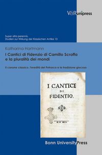 Produktbild: I Cantici di Fidenzio di Camillo Scroffa e la pluralit&agrave; dei mondi
