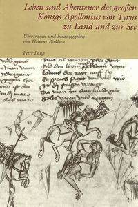Produktbild: Leben und Abenteuer des gro&szlig;en K&ouml;nigs Apollonius von Tyrus zu Land und zur See