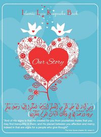 Produktbild: Islamic love keepsake book (Our story)