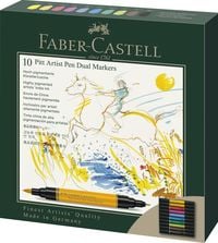 Produktbild: Faber-Castell Tuschestifte Pitt Artist Pen Dual Markers, 10er Set