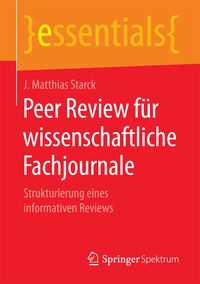 Produktbild: Peer Review f&uuml;r wissenschaftliche Fachjournale