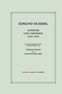 Bild vom Artikel Aufsätze und Vorträge (1922–1937) vom Autor Edmund Husserl