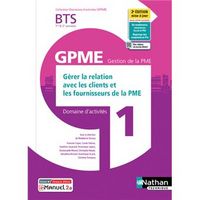 Produktbild: Gerer Relat Clients;fourn. Bts Gestion de la Pme 1e;2e Annees Dom