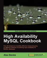 Produktbild: High Availability MySQL Cookbook