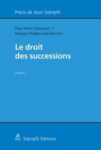 Produktbild: Le droit des successions