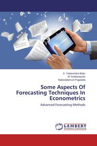 Produktbild: Some Aspects Of Forecasting Techniques In Econometrics