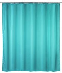 Produktbild: Anti-Schimmel Duschvorhang Uni Light Blue, Textil (Polyester), 180 x 200 cm, waschbar