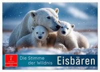 Produktbild: Eisb&auml;ren - die Stimme der Wildnis (Wandkalender 2026 DIN A2 quer), CALVENDO Monatskalender