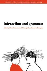 Produktbild: Interaction and Grammar