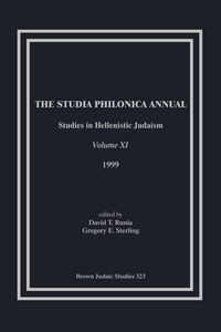 Produktbild: The Studia Philonica Annual, XI, 1999