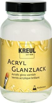 Produktbild: KREUL Acryl Glanzlack auf Kunstharzbasis 250 ml, f&uuml;r Holz, Pappe, Stein, Keramik und Kunststoffe