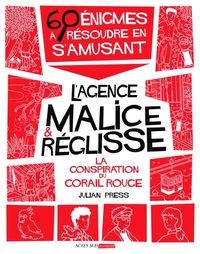 Produktbild: La conspiration du corail rouge : 60 &eacute;nigmes &agrave; r&eacute;soudre en s'amusant