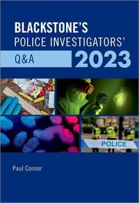 Produktbild: Blackstone's Police Investigators' Q&A 2023
