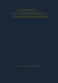 Produktbild: Ergebnisse der Inneren Medizin und Kinderheilkunde