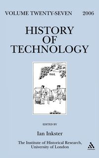 Produktbild: History of Technology, Volume Twenty-Seven