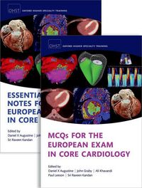 Produktbild: McQs for the European Exam in Core Cardiology and Essential Revision Notes for the European Exam in Core Cardiology Pack