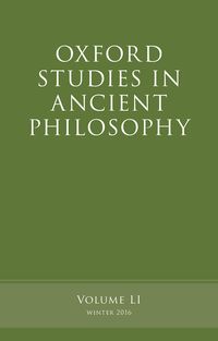 Produktbild: Oxford Studies in Ancient Philosophy, Volume 51