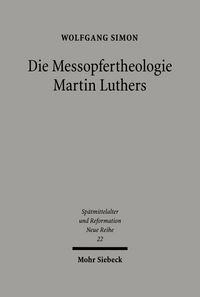 Produktbild: Die Messopfertheologie Martin Luthers